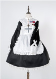 LP -Lighting Angel- Gothic Lolita OP Dress with Detachable Collar