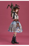 LdA -Puss in Boots- Punk Lolita Skirt and Salopette