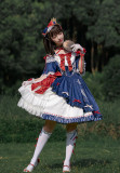 Milu Forest -Princess Snow Crowned in the Forest- Sweet Off Shoulder Lolita OP Dress