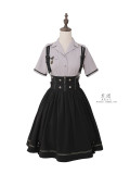 Burning Out Ouji Military Lolita JSK and Matched Blouse