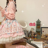 Alice girl -Cat Tea Party- Lolita Headdress and Cat Tail