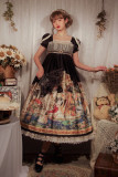 Yolanda -The Crown- Lolita High Waist OP Dress