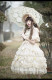 Rose Garden Gorgeous Princess Lolita OP Dress and Bonnet Set