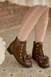 Little Dipper - 3cm Heel Ankle Length Lolita Boots