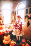 Chemical Romance -The Baguelle- Sweet High Waist Lolita OP Dress and Bread Hairclip Set