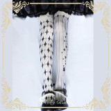Ruby Rabbit -The Clown- Printed Lolita Tights for Spring and Autumn