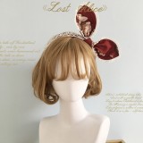 Unideer -Lost Alice- Lolita Headdress and Apron