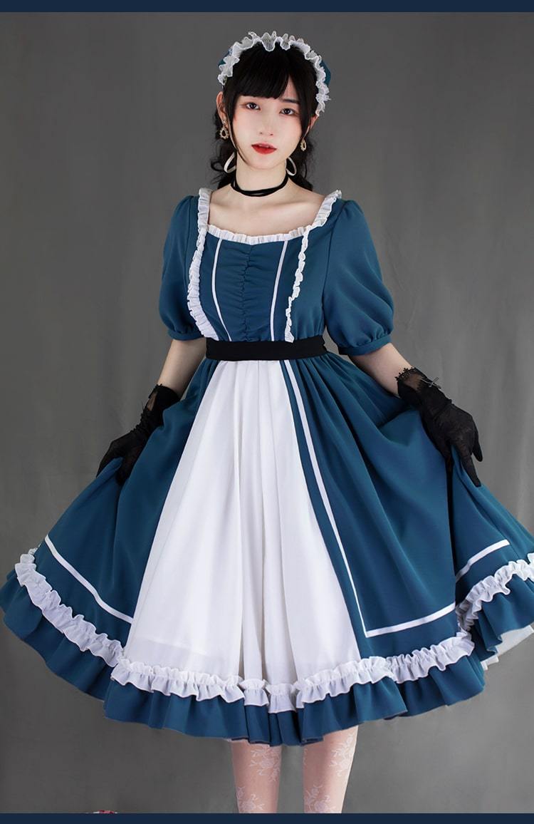 US$ 43.99 - Withpuji -Whisper of the Heart- Casual Short Sleeves Lolita ...