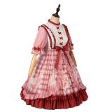 Yinluofu -The Cat in the Afternoon- Sweet Lolita OP Dress and Headband Set