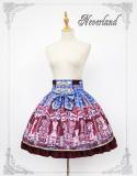 Neverland -Chocolate Bears- Sweet Lolita Skirt