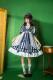 Lingxi -Candy Academy- Sweet Sailor Embroidery High Waist Lolita OP Dress
