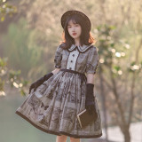 Withpuji -The Witch Oracle- Casual Lolita OP Dress