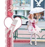 Red Maria -Cherry and Chocolate Lolita Tights for Spring and Autumn