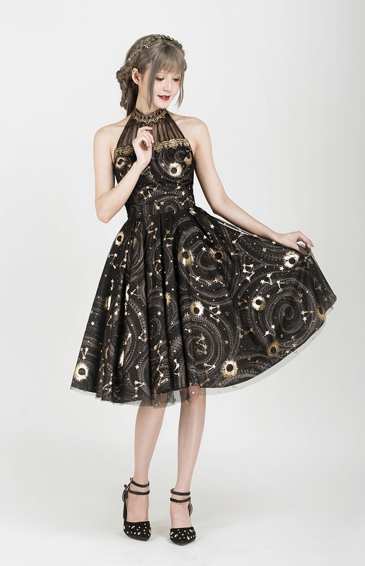 US$ 84.99 - Lalaers -The Starry Night- Lolita JSK (Version II) - m