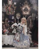 Diamond Honey -Gothic Alice- Gothic Lolita JSK and Matched Headbow