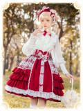 Mofina -The Cranberry- Sweet Lolita Skirt