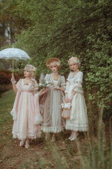 Miss Point -The Sally Garden- Classic Casual High Waist Lolita OP Dress