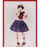LdA -French Cherry- Sailor Casual Lolita Topwear and Skirt