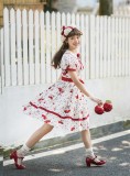 LdA -French Cherry- Sweet Casual Nomal Waist Lolita OP