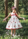 LdA -French Cherry- Sweet Casual High Waist Lolita JSK