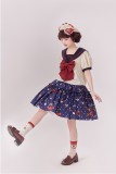 LdA -French Cherry- Sailor Casual Lolita Topwear and Skirt