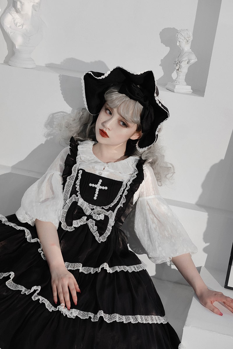 US$ 71.99 - The Specter Gothic High Waist Lolita JSK - www.lolitaknot.com