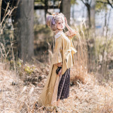 Neo Ludwig -Tea Ceremony- Embroidery Lolita Jacket with Detachable Tailing