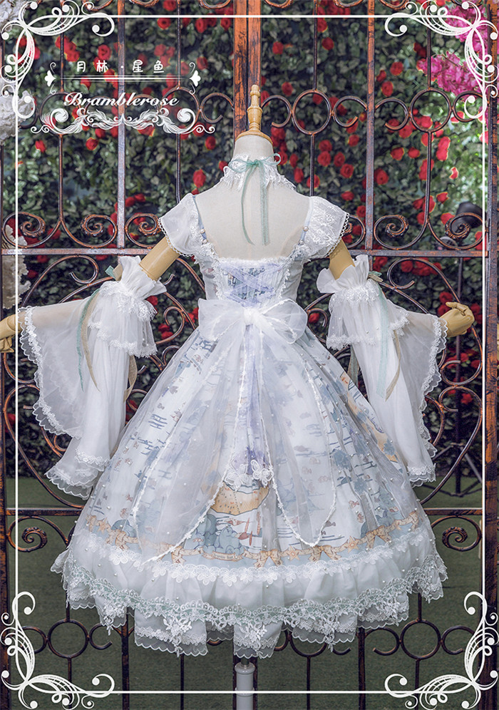 US$ 125.99 - Bramble Rose -Forest and Star- Classic Lolita JSK - www ...