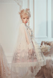 Milu Forest -Swan Wedding- Sweet Lolita JSK with Shoulder Veil