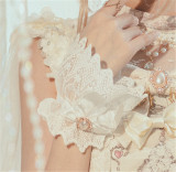 Milu Forest -Swan Wedding- Lolita Headbow and Wristcuffs
