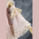BoliCherry -Cloudy and Foggy Island- Lolita Arm Sleeves,Veil and Feather Fan