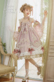 BoliCherry -Cloudy and Foggy Island- Tea Party A Shape Princess Lolita JSK Set