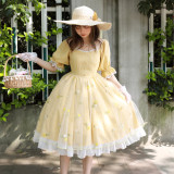 Ruby Rabbit -Summer Wind- Classic Casual Lolita OP Dress
