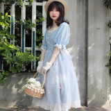 Ruby Rabbit -Summer Wind- Classic Casual Lolita OP Dress