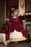 Henrietta -Moonlight Of Britain- Tea Party Princess Rococo Lolita OP Dress