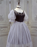 The Dying Swan Elegant Gothic Lolita OP Dress