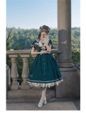 Mystery Maiden Classic Vintage Casual Lolita OP Dress