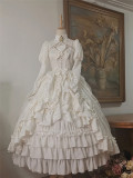 Henrietta -Moonlight Of Britain- Tea Party Princess Rococo Lolita OP Dress