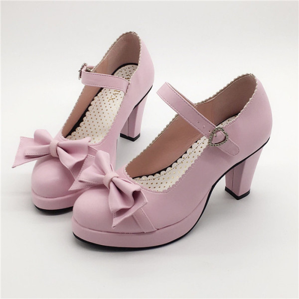 Antaina - Sweet Round Toe Heel Lolita Shoes