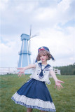 To Alice -Bobo Rabbit- Sailor Casual Lolita Blouse and Skirt