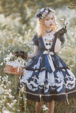 The Night Fragrance Classic Lolita OP Dress Set