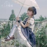 Sunny Academy Sailor Casual Lolita OP Dress