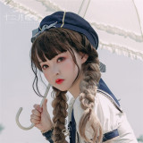 Sunny Academy Sailor Lolita Hat and Brooch