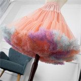 A-Line Shape Dailywear 60cm Long Pastel Lolita Petticoat