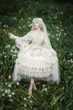 Nineodes -In the Bright Moonlight- Gorgeous Tea Party Princess Lolita JSK and Matched Blouse