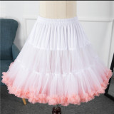 A-Line Shape Puffy Dailywear 50cm Long Lolita Petticoat
