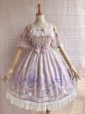 Yilia -The Secret Garden of Unicorn- Sweet Lolita JSK Jumper Dress with Detachable Sleeves