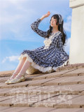 Strawberry Witch -Shadow of the Rhine- Sailor Casual Lolita OP Dress