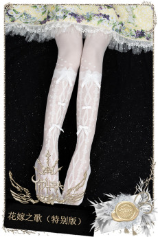 Yidhra -Flower Wedding Dress- Lolita Stocking and Tights for Summer