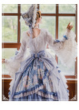 Yinluofu - Fantastic Classic Princess Lolita OP Dress and Accessories Set